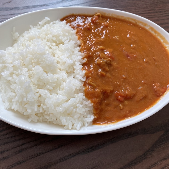 トマト缶で本格ヘルシーカレー